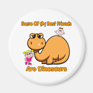 Imã Melhores Amigos do Dinossauro
