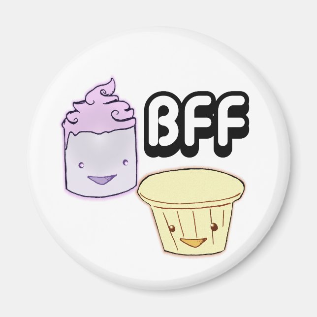 Imã Melhores Amigos para Sempre (Frente)