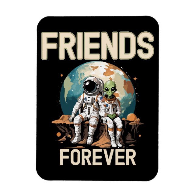 Ímã Melhores Amigos Para Sempre  (Vertical)