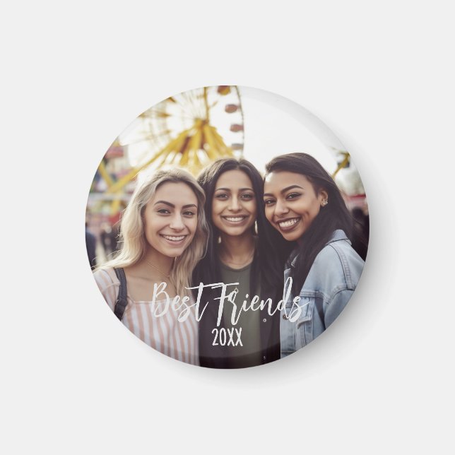 Imã Melhores Amigos para sempre Fotografias Besties An (Frente)