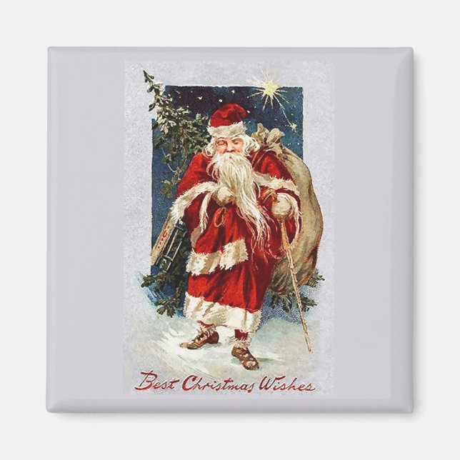 Imã Melhores desejos de Natal (Frente)