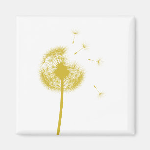Imã Melhores Desejos - Ímaco Amarelo Dandelion