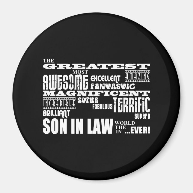 Imã Melhores Filhos em Direito Aniversário e Festa de  (Frente)