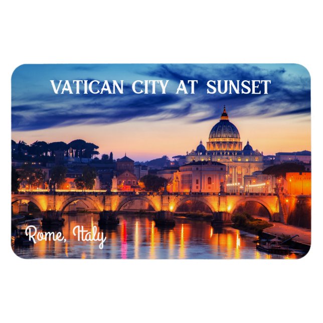 Ímã Melhores lugares tranquilos na itália (Horizontal)