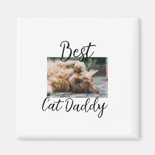 Imã Melhores pais papai gato pais animal foto papai ma