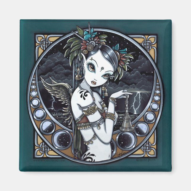 Imã "Melita", Gótico Dancer do Anjo da Fusão Tribal (Frente)