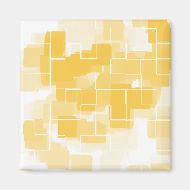 Imã "Melon" Abstrato geométrico (Frente)