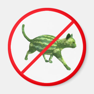 Imã Melon Cats Proibido!