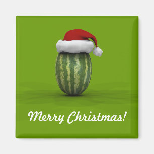 Imã Melon com Santa Hat