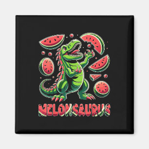 Imã Melonsaurus Watermelon Dinosaur Summer Tropical Va
