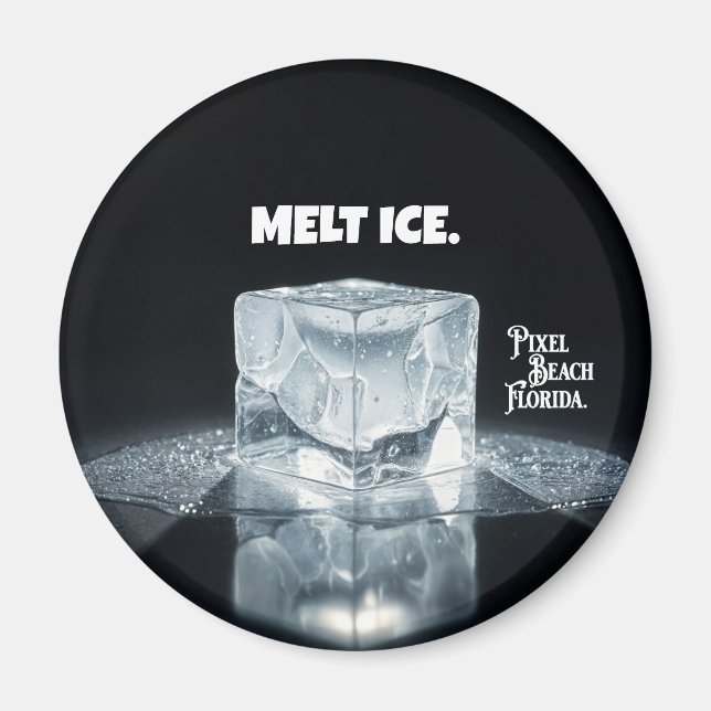 Imã MELT ICE. Keychain (Frente)