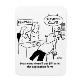 Ímã Membro do Clube de malhações Vestido