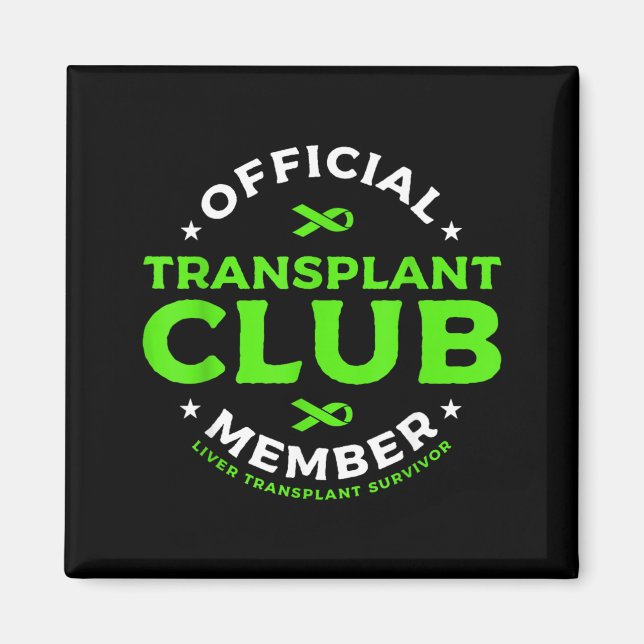 Imã Membro do Clube de Transplante Sobrevivente de Tra (Frente)