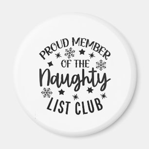 Imã Membro Orgulhoso do Clube da Lista Travessa Natal