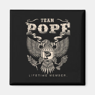 Imã Membro Vitalício da Equipe Nome Família Pope 