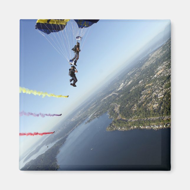 Imã Membros da Equipe de Paraquedas do Marinho dos EUA (Frente)