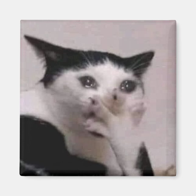Imã Meme do Gato Gasp (Frente)