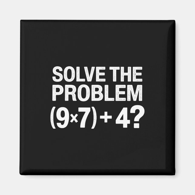 Imã Meme engraçado 67 Pemdas professor de matemática B (Frente)