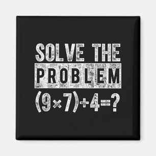 Imã Meme engraçado 67 Pemdas Professor de Matemática E