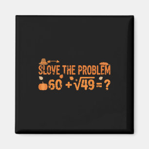 Imã Meme engraçado de matemática de Ação de Graças Gen