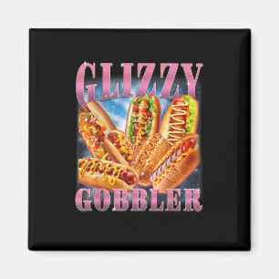 Imã Meme Glizzy Gobbler Engraçado Hilário Cachorro Que