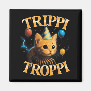 Imã Meme italiano surrealista de loucura Trippi Troppi