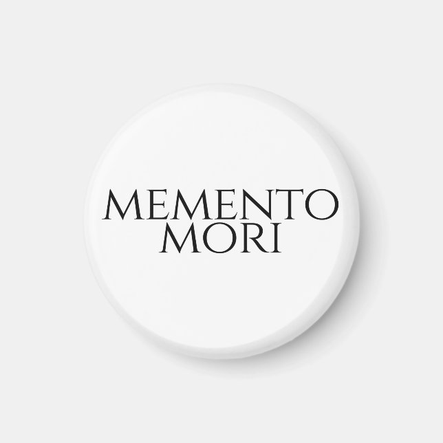 Imã Memento Mori (Frente)