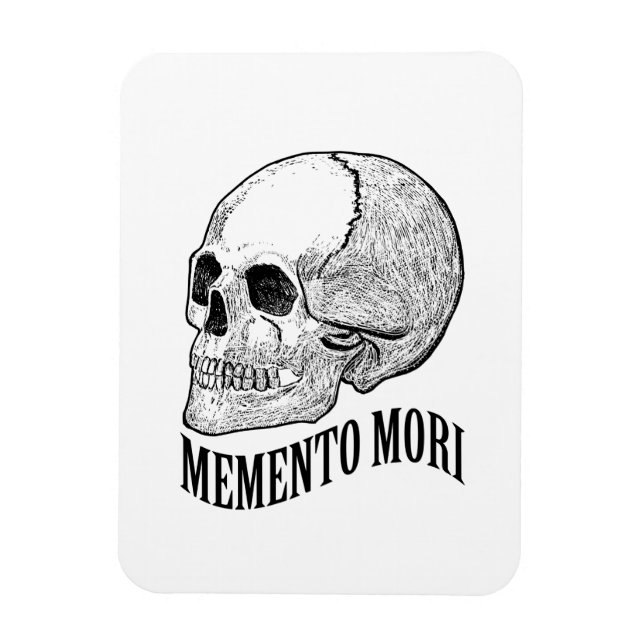 Ímã Memento mori (Vertical)