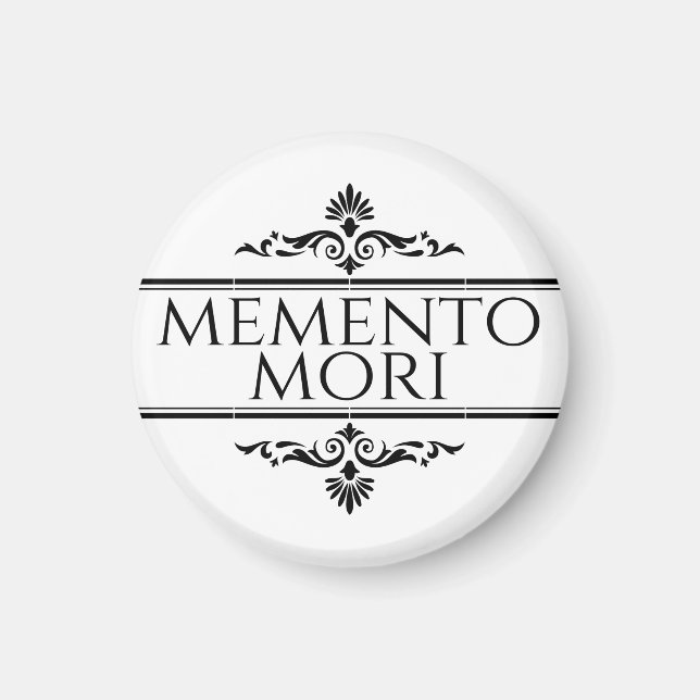 Imã Memento Mori (Frente)