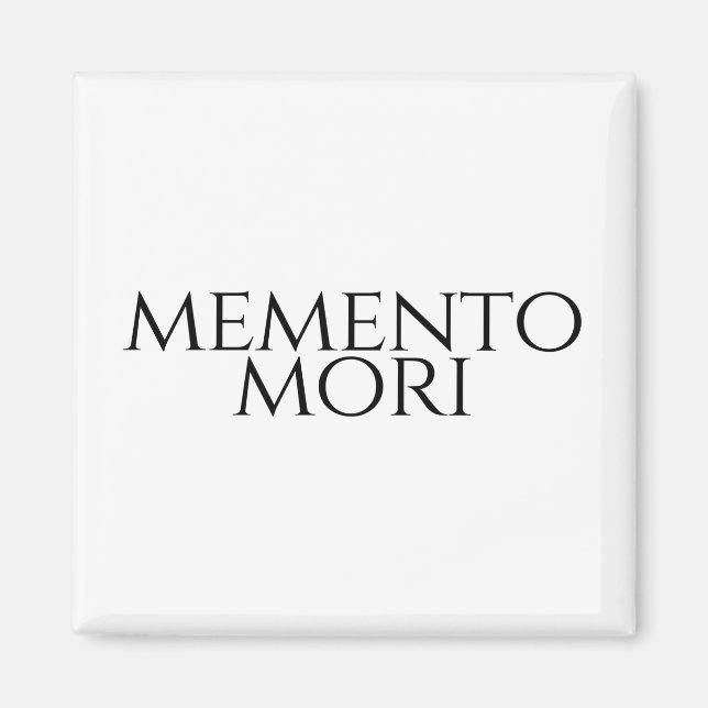 Imã Memento Mori (Frente)