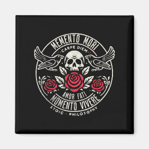 Imã Memento Mori, Amor Fati, Filosofia Stoic Cote