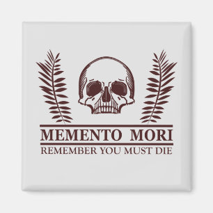 Imã Memento mori crânio