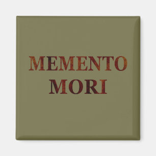 Imã memento mori, frase latina