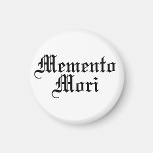 Imã Memento Mori - Frase Latina