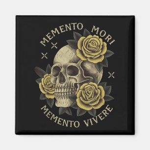 Imã Memento Mori Memento Vivere - Filosofia & Lat