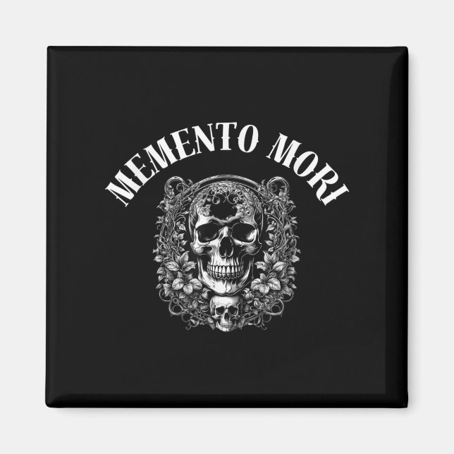 Imã Memento Mori Stoic Citação Para Lembrar A Morte Ph (Frente)