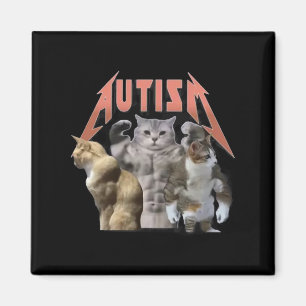 Imã Memória Buff Cats Autism