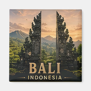 Imã 🧲 Memória de Férias em Bali Indonésia para Viajan