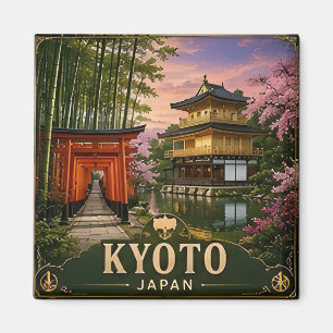 Imã 🧲 Memória de Férias em Kyoto Japão para Guardar �