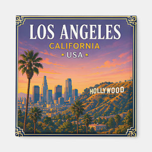 Imã 🌴 Memória de Los Angeles Califórnia de Hollywood 