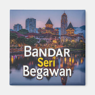 Imã 🧲 Memória de Viagem de Bandar Seri Begawan Para C
