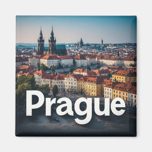 Imã Memória de Viagem pela Cidade de Praga