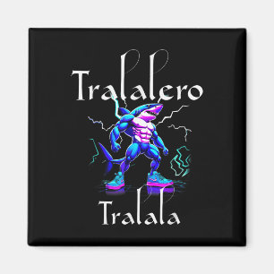 Imã Memória Engraçado - Tralalalero Tralala Brainrot V