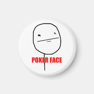 Imã Memória Poker Face