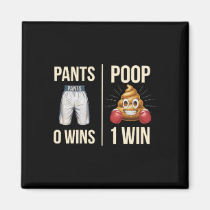 Imã Memória Poop Toilet Humor Poop Engraçado Dizendo C