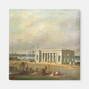 Imã Memorial de James Prinsep, no rio de Hooghli, Ca