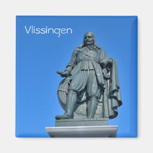 Imã Memorial de Michiel de Ruyter na cidade Vlissingen