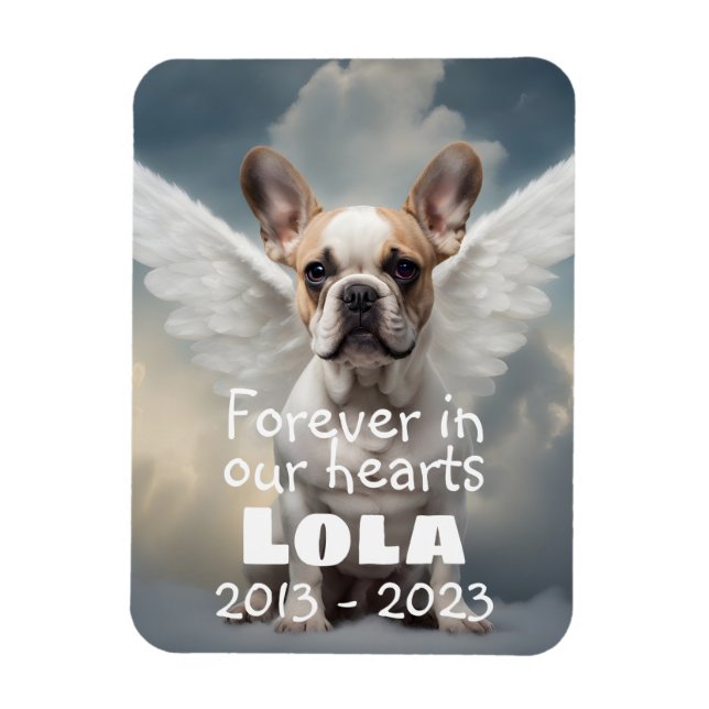 Ímã Memorial do Bulldog Francês (Vertical)