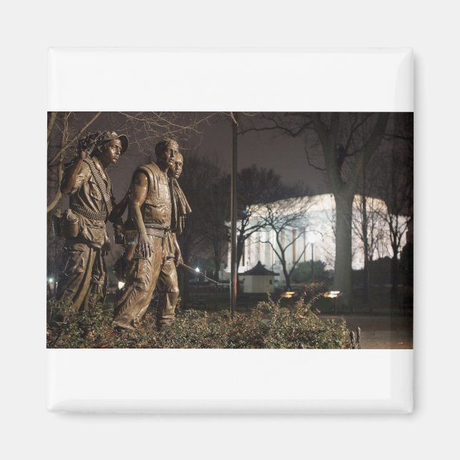 Imã Memorial dos Veteranos do Vietnã (Frente)