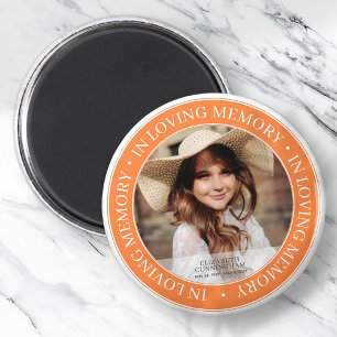Imã Memorial Em Adorando Memória Foto Personalizada C